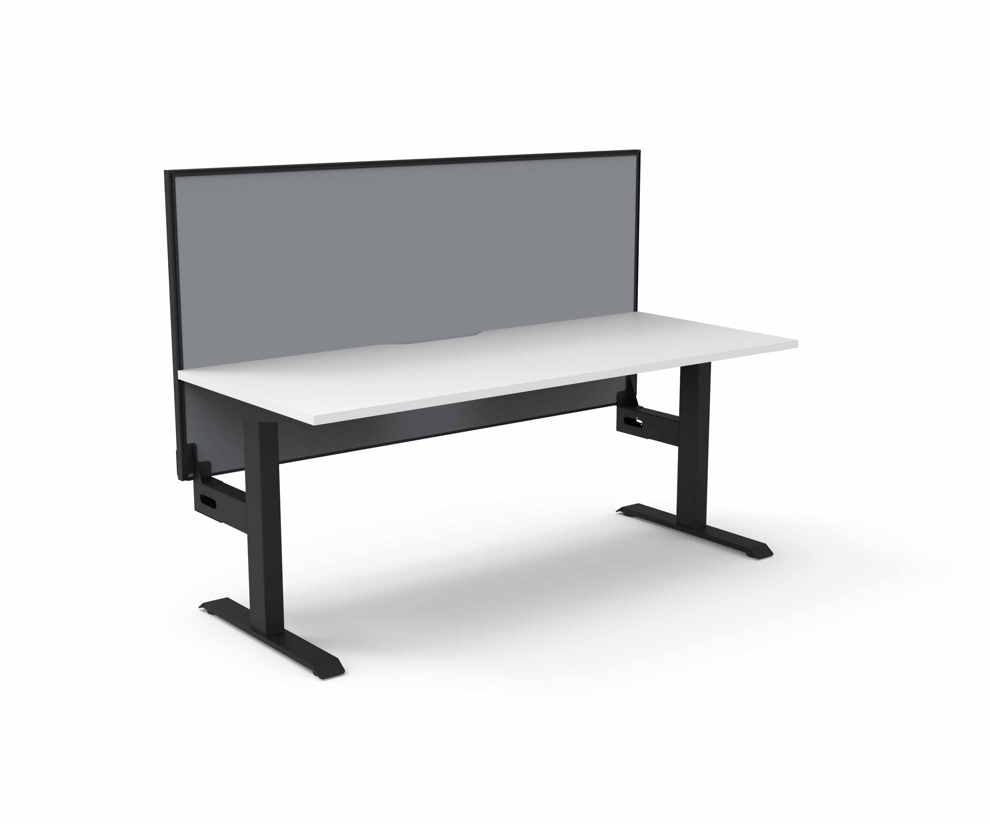 Boost Static Single Sided Workstation 1500x750 - with Screen